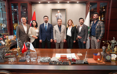 ECZACI ODASI'NDAN BAŞKAN ATAÇ'A ZİYARET