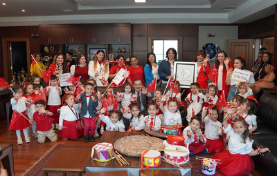 ATATÜRK'ÜN ÇOCUKLARI BAYRAMLARINI COŞKUYLA KUTLADI