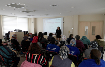 KADIN PERSONELE SAĞLIK SEMİNERİ