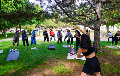 AÇIK HAVADA SPOR KEYFİ TEPEBAŞI'NDA