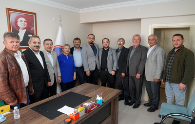 BAŞKAN ATAÇ ALPULULARLA BULUŞTU