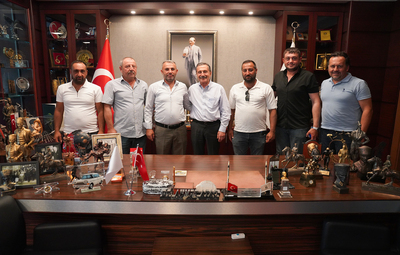 AÇIKBAŞ VE EKMEN'DEN BAŞKAN ATAÇ'A ZİYARET