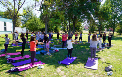 TEPEBAŞILILAR GÜNE SPORLA BAŞLIYOR