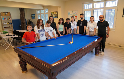 GELECEĞİN BİLARDOCULARI ÇUKURHİSAR'DA YETİŞİYOR