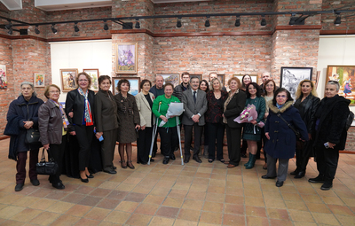 'RENKLERE GÖNÜL VERENLER' SERGİSİ BEĞENİYE SUNULDU