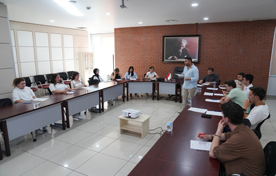 STAJYERLER İŞ GÜVENLİĞİ KONUSUNDA BİLGİLENDİRİLDİ