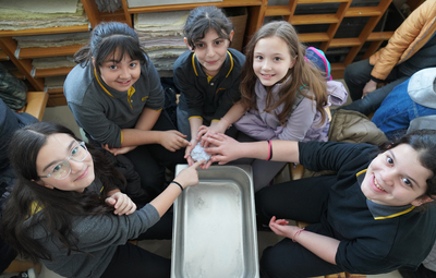 90 ORTAOKUL ÖĞRENCİSİ GERİ DÖNÜŞÜM YOLCULUĞUNA ŞAHİTLİK ETTİ