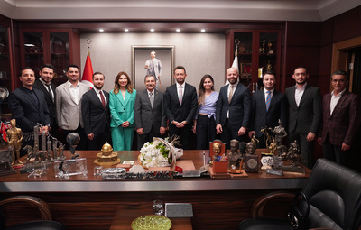 TÜGİAD'DAN BAŞKAN ATAÇ'A ZİYARET