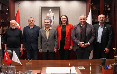 ESKİŞEHİR EMEK VE DEMOKRASİ PLATFORMU'NDAN BAŞKAN ATAÇ'A ZİYARET