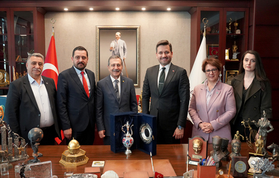 İYİ PARTİ'DEN BAŞKAN ATAÇ'A ZİYARET