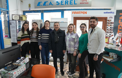 BAŞKAN ATAÇ: "ESNAFIMIZIN GÖRÜŞLERİ ÇOK KIYMETLİ"