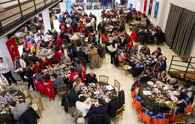 ARAMA KURTARMA EKİPLERİ İFTARDA BULUŞTU