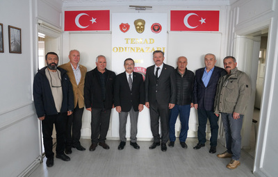 BAŞKAN ATAÇ'TAN TEMAD'A ZİYARET