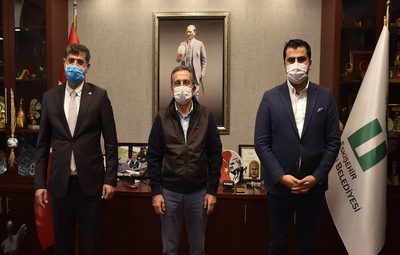 CHP'Lİ ŞAROĞLU VE ALAN'DAN ATAÇ'A ZİYARET