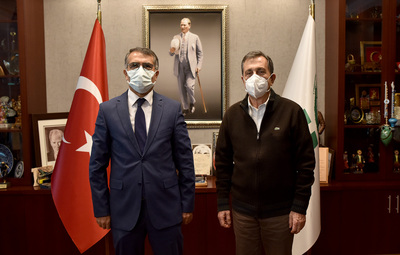 KAYMAKAM ÖNAL'DAN ATAÇ'A ZİYARET