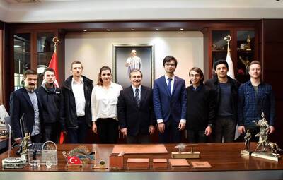 CHP TEPEBAŞI GENÇLİK KOLLARI'NDAN ATAÇ'A ZİYARET