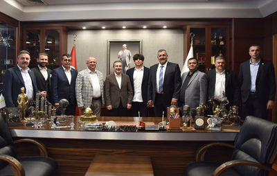 TEPEBAŞI ÇİFTÇİ MALLARI KORUMA MECLİSİNDEN BAŞKAN ATAÇ'A ZİYARET