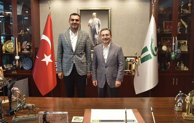 TÜRK METAL SENDİKASI'NDAN BAŞKAN ATAÇ'A ZİYARET