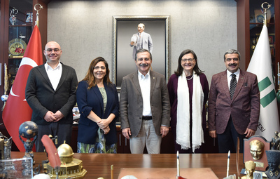 TEMA VAKFI'NDAN BAŞKAN ATAÇ'A ZİYARET