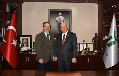 EKREM EŞKİNAT'TAN AHMET ATAÇ'A ZİYARET