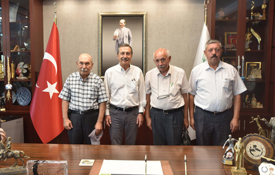 PİR AHMET EFENDİ DERNEĞİNDEN BAŞKAN ATAÇ'A ZİYARET