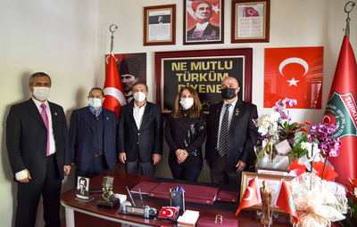 BAŞKAN ATAÇ'TAN ULUÇEŞME'YE ZİYARET