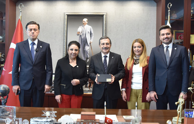 İYİ PARTİ'DEN BAŞKAN ATAÇ'A ZİYARET