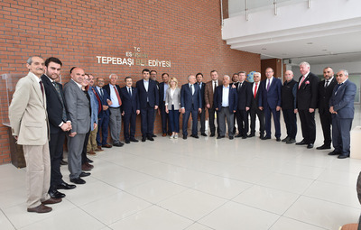 GENEL BAŞKAN UYSAL'DAN BAŞKAN ATAÇ'A ZİYARET