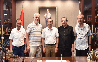 HAYRİYE MUHTARI GÖKTANIR'DAN BAŞKAN ATAÇ'A ZİYARET