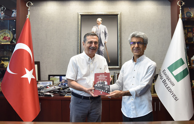 ERKEK'TEN BAŞKAN ATAÇ'A ZİYARET