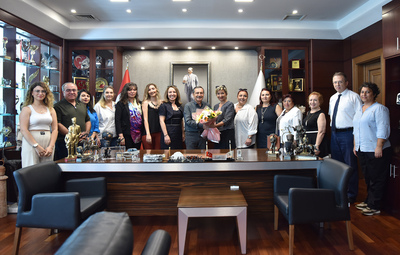 TEPEBAŞI SAĞLIKLI KENT KONSEYİ'NDEN BAŞKAN ATAÇ'A ZİYARET