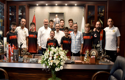 DEMİRCİOĞLU'NDAN BAŞKAN ATAÇ'A ZİYARET
