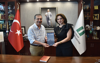 HÜSEYNOVA'DAN BAŞKAN ATAÇ'A ZİYARET