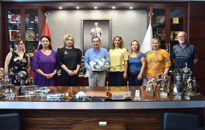 HAYVANLARI KORUMA DERNEĞİ'NDEN BAŞKAN ATAÇ'A ZİYARET