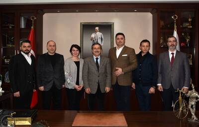 KUZEY KAFKAS DERNEĞİ'NDEN ATAÇ'A TEŞEKKÜR ZİYARETİ