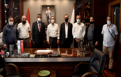 TURİZM TAŞIMACILARINDAN BAŞKAN ATAÇ'A ZİYARET