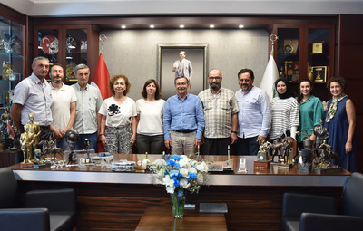 BAŞKAN ATAÇ TARIM PLATFORMUYLA BİR ARAYA GELDİ