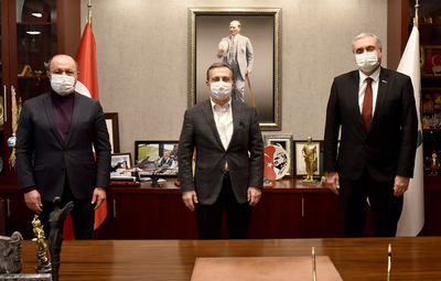 BAKKALCIOĞLU'NDAN ATAÇ'A ZİYARET