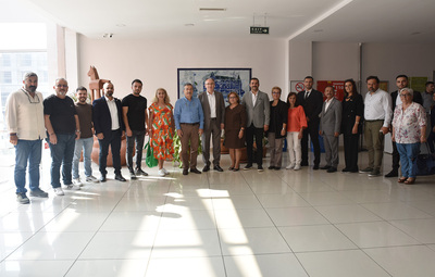 CHP TEPEBAŞI'NDAN BAŞKAN ATAÇ'A ZİYARET