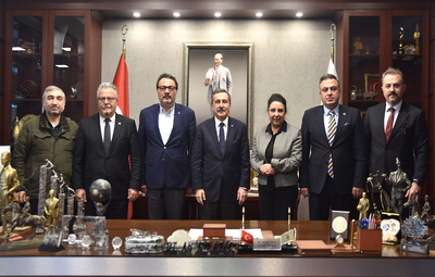BAŞKAN ATAÇ MİLLET İTTİFAKI TEMSİLCİLERİYLE BULUŞTU