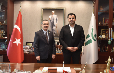 BAŞKAN ALAN'DAN BAŞKAN ATAÇ'A ZİYARET