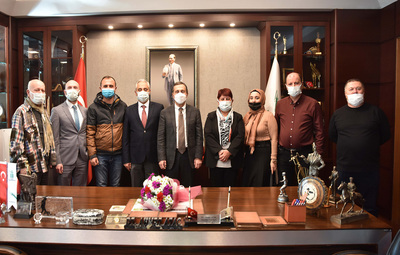 ESBİLDER'DEN BAŞKAN ATAÇ'A ZİYARET
