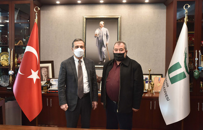 EŞEN'DEN BAŞKAN ATAÇ'A TEŞEKKÜR ZİYARETİ