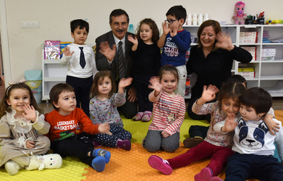 MUTLU ÇOCUKLAR TEPEBAŞI'NDA