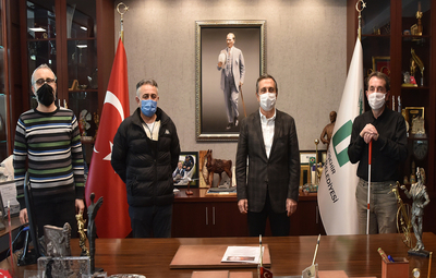 EGES'TEN BAŞKAN ATAÇ'A ZİYARET