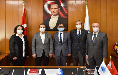 BAŞKAN ATAÇ'TAN ÖZEN'E HAYIRLI OLSUN ZİYARETİ