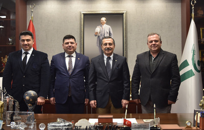 HAKSEN'DEN BAŞKAN ATAÇ'A ZİYARET