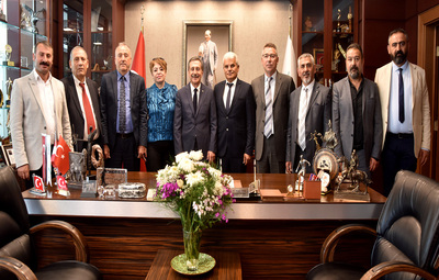 ANADOLU BULUŞMASI PLATFORMU'NDAN BAŞKAN ATAÇ'A ZİYARET
