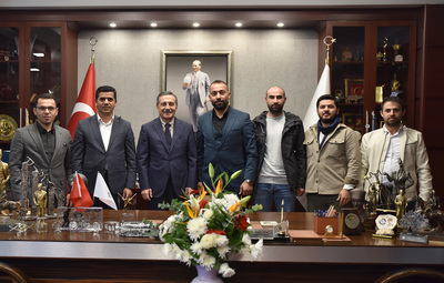 BULANIKLILARDAN BAŞKAN ATAÇ'A ZİYARET