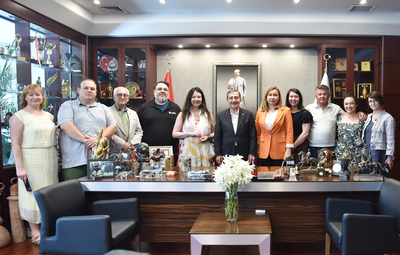 BAŞKAN ATAÇ ESKİŞEHİR KIRIM DERNEĞİ'Nİ VE MİSAFİRLERİNİ AĞIRLADI